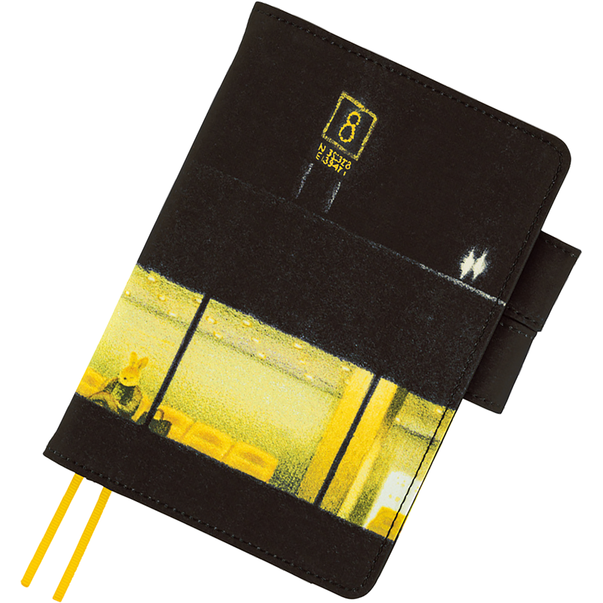 Hobonichi Japanese 2027 Book & Cover - Akiko Miyakoshi: An Airport at Night - A6-Pen Boutique Ltd