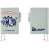 Hobonichi Japanese 2027 Book & Cover - Moomin: My Yard (Pale Mint) - A6-Pen Boutique Ltd