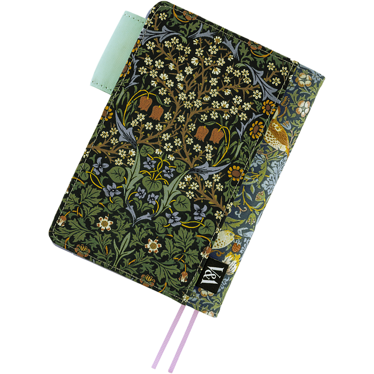 Hobonichi Japanese 2027 Book & Cover - V&A Series: Strawberry Thief - A6-Pen Boutique Ltd