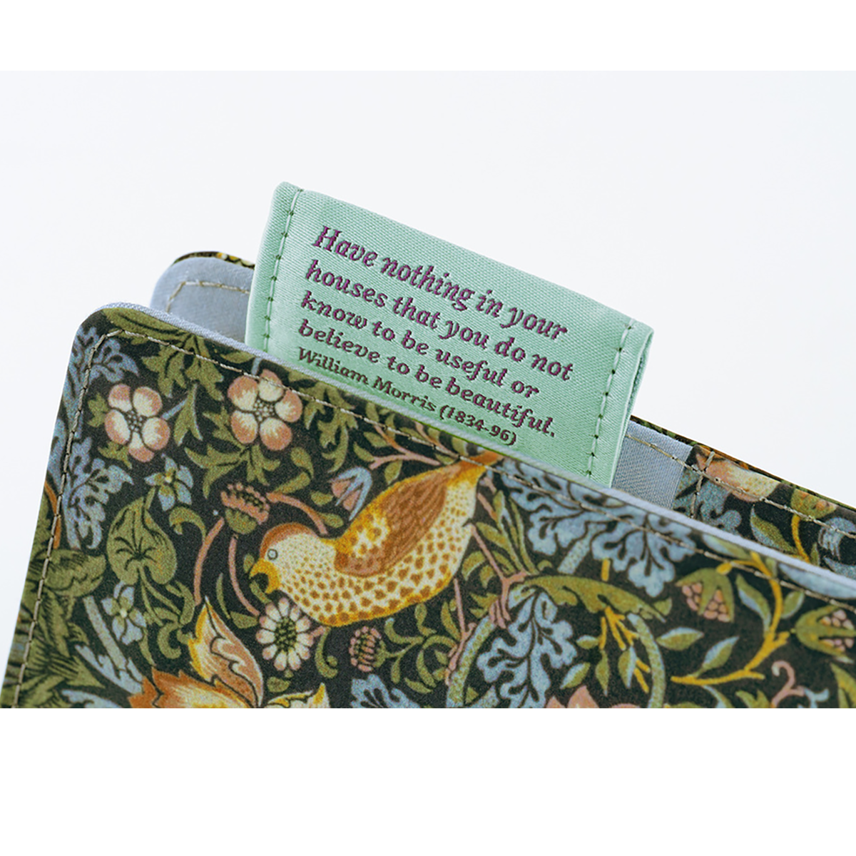 Hobonichi Japanese 2027 Book & Cover - V&A Series: Strawberry Thief - A6-Pen Boutique Ltd