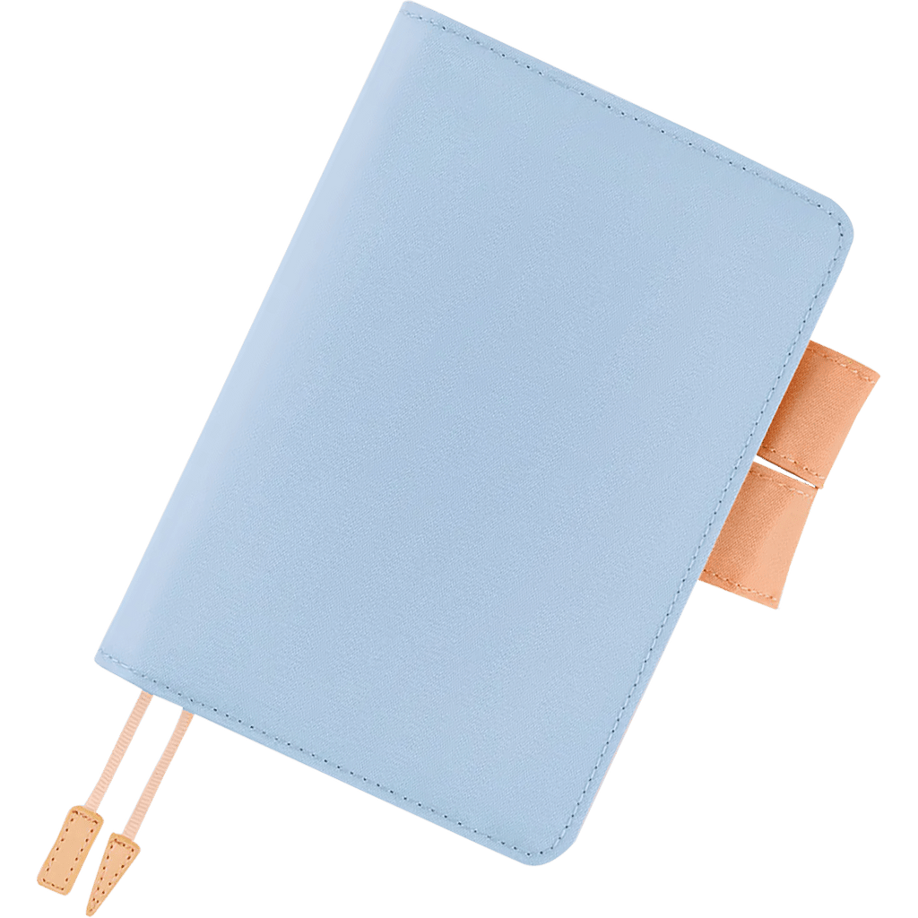 Hobonichi Japanese Book & Cover - Powder Blue Shell - A6 (April Start) - Pen Boutique Ltd