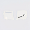 Hobonichi Letterpress Printed Card - ONE PIECE Magazine: Vivre Card & Treasure Tab-Pen Boutique Ltd