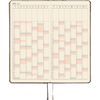 Hobonichi Light Hard Cover Japanese Book - Bow & Tie: Galloping Horses - Tall & Slim (Weeks - April Start) - Pen Boutique Ltd