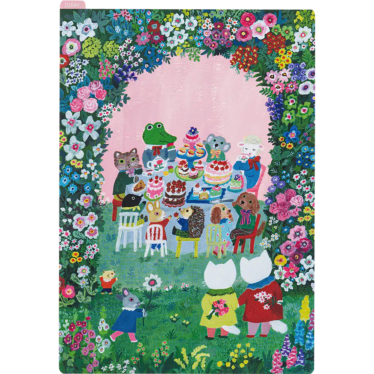 Hobonichi Pencil Board - Yumi Kitagishi (In the Garden) - A5-Pen Boutique Ltd