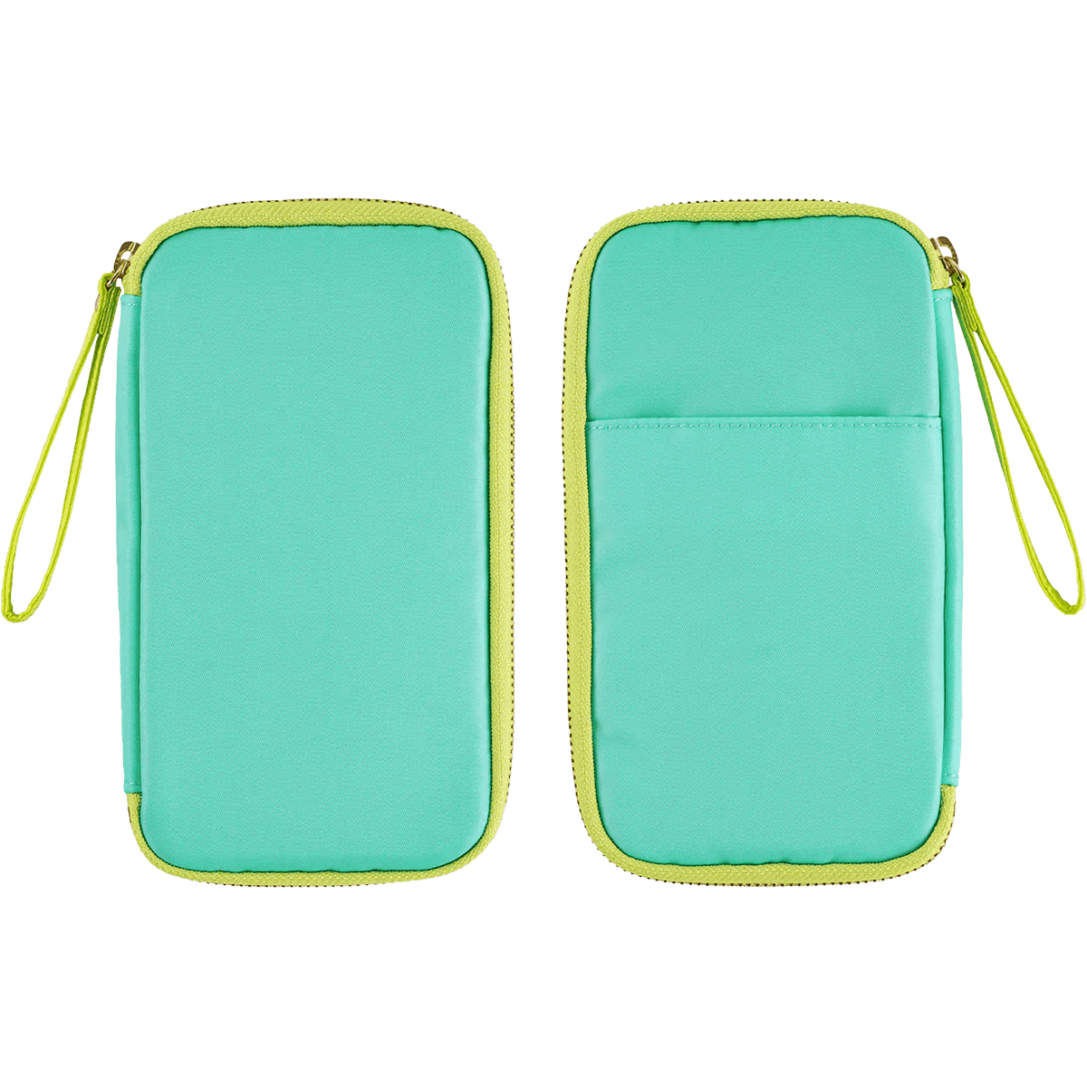 Hobonichi Small Drawer Pouch - Aqua Lime - Pen Boutique Ltd