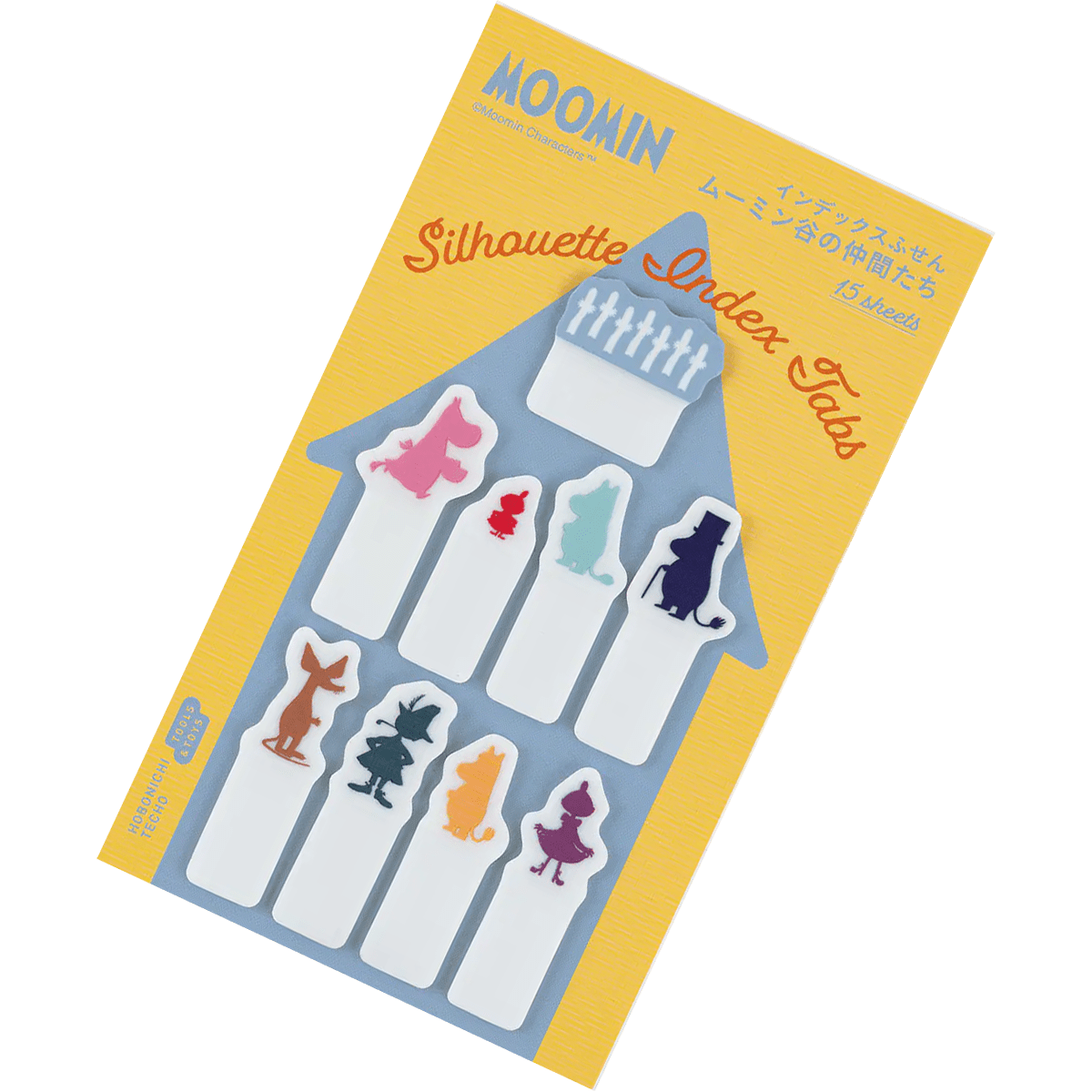 Hobonichi Sticky Notes - Moomin: Index (Friends of Moominvalley) - Pen Boutique Ltd
