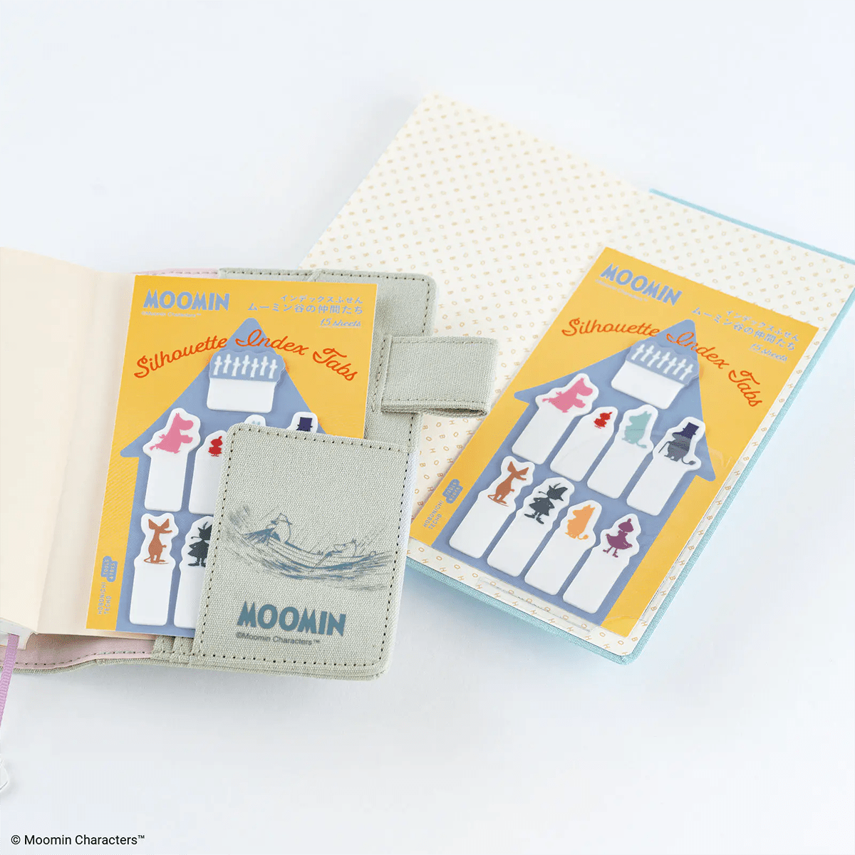 Hobonichi Sticky Notes - Moomin: Index (Friends of Moominvalley) - Pen Boutique Ltd