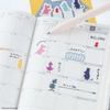 Hobonichi Sticky Notes - Moomin: Index (Friends of Moominvalley) - Pen Boutique Ltd