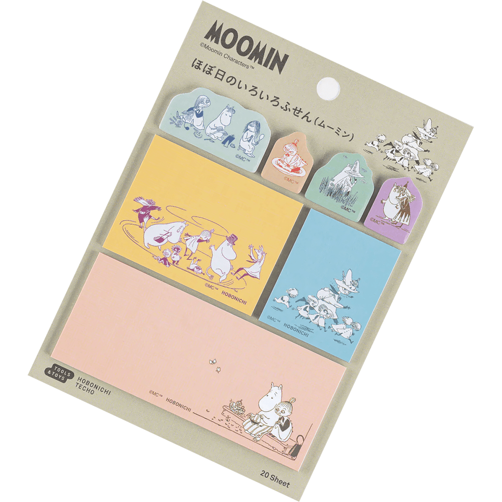 Hobonichi Various Sticky Notes - Moomin - Pen Boutique Ltd