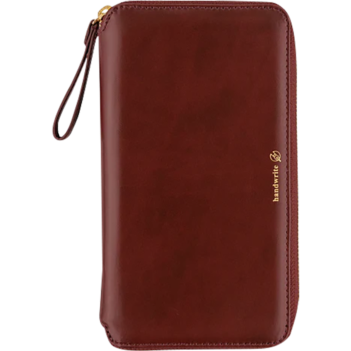 Hobonichi Cover - Single Color: Amarone - Tall & Slim - Zipper Closure WEEKS cover-Pen Boutique Ltd