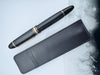 Lamy Leather Pen Sleeve - Black.( for Lamy Swift pens)-Pen Boutique Ltd