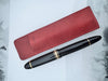 Lamy Leather Pen Sleeve - Red( for Lamy Swift pens)-Pen Boutique Ltd