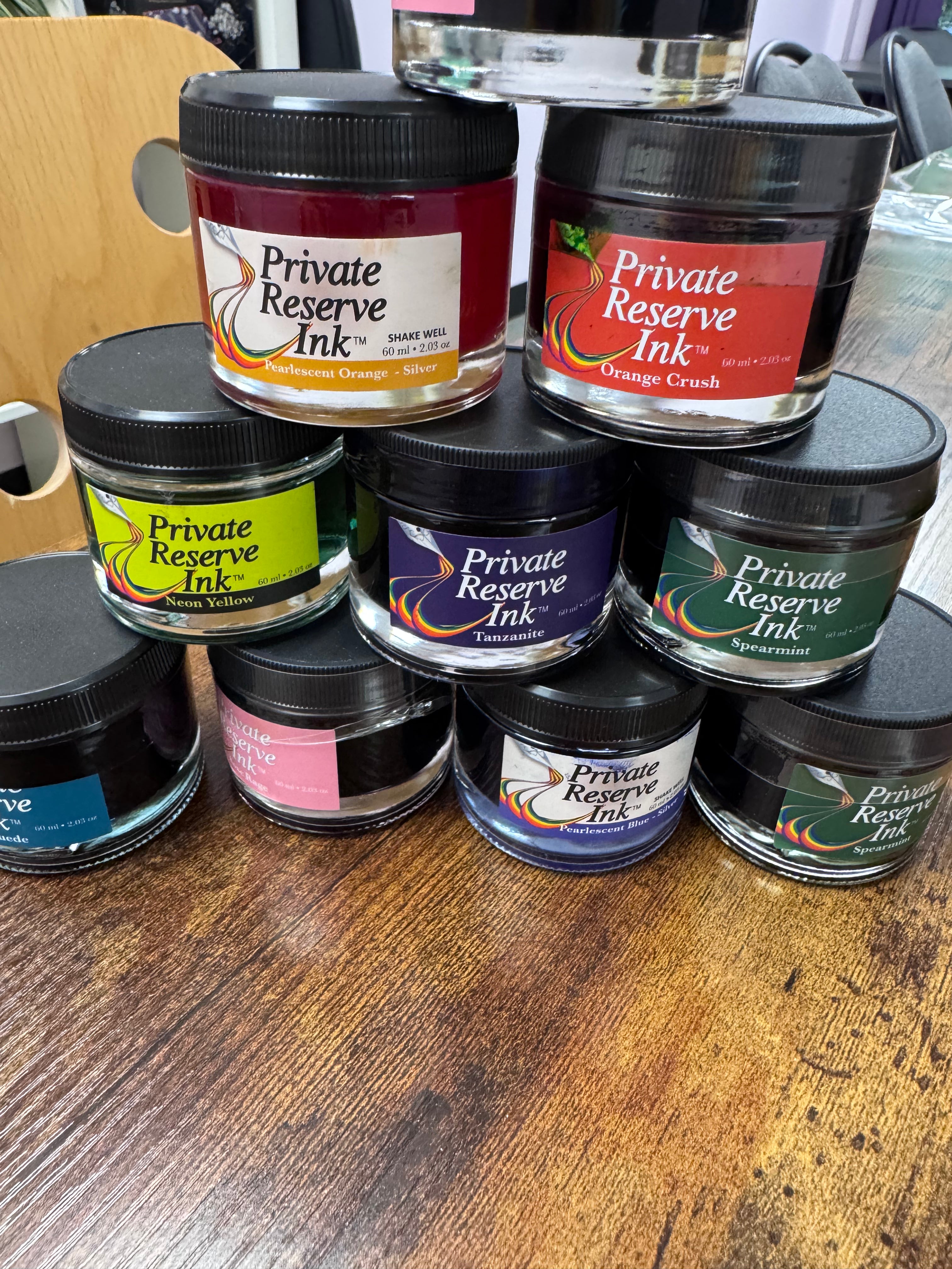 Private Reserve Ink Bottle - Assortment Pack of 4 bottles - 60ml