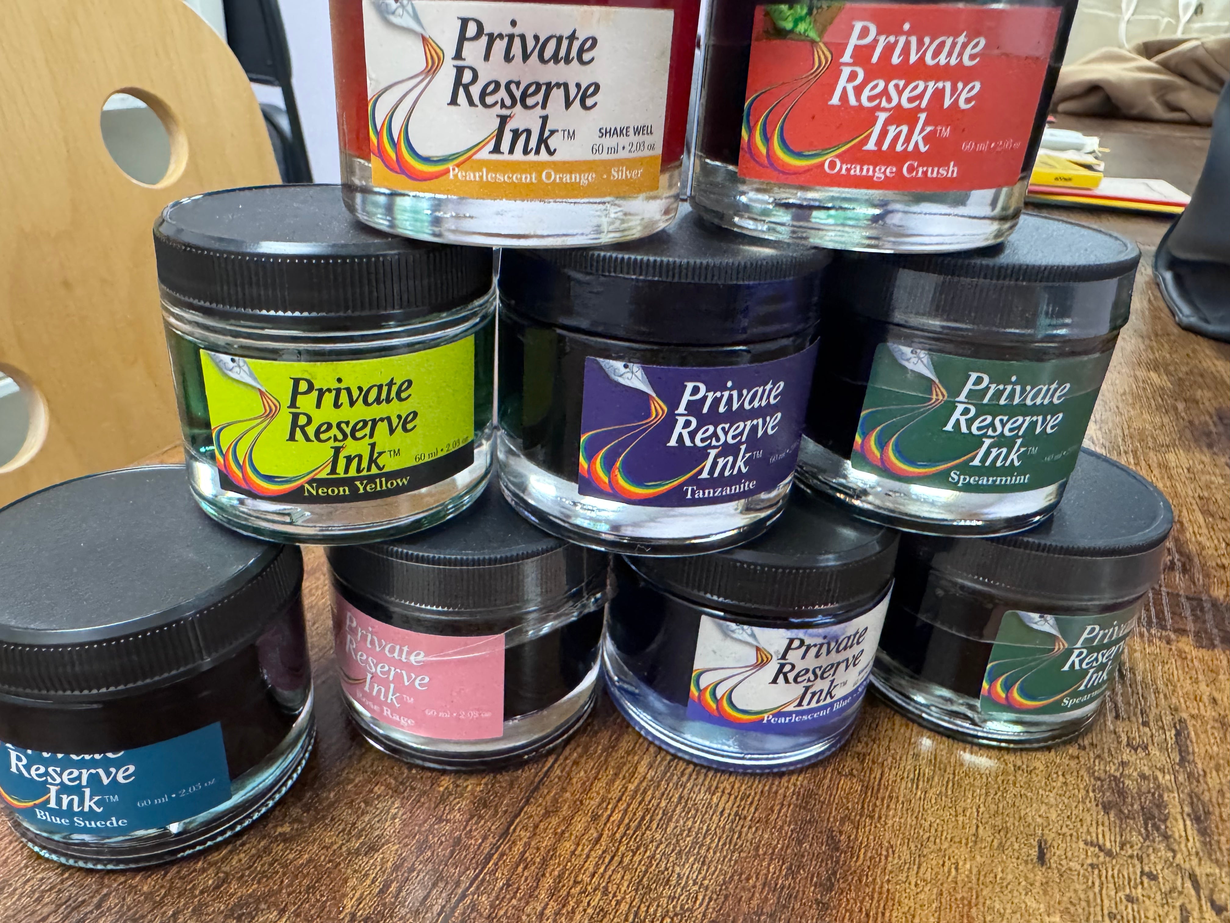 Private Reserve Ink Bottle - Assortment Pack of 4 bottles - 60ml
