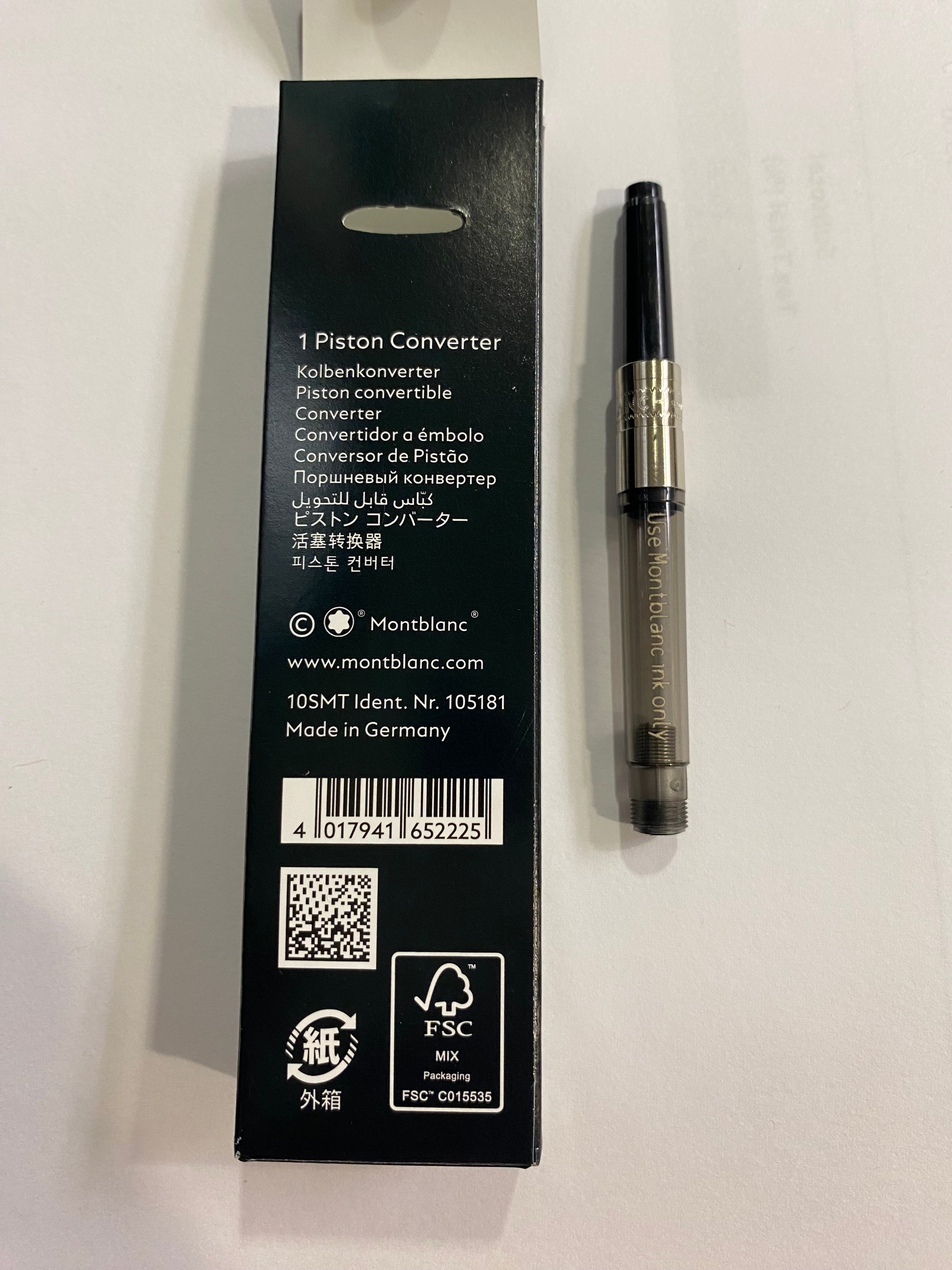 Montblanc Piston Converter - Main Image