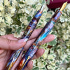 Leonardo x Pen Boutique Momento Zero GRANDE Fountain Pen - Rangoli - Gold Trim (Exclusive)-Pen Boutique Ltd