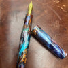 Leonardo x Pen Boutique Momento Zero GRANDE Fountain Pen - Rangoli - Gold Trim (Exclusive)-Pen Boutique Ltd