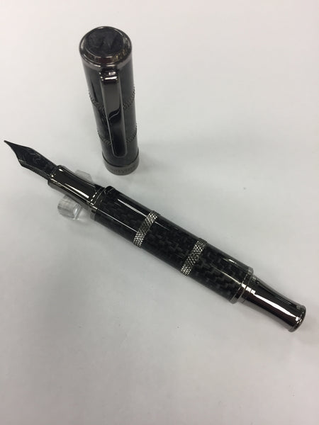 Monteverde Regatta Sport Fountain Pen - Full Carbon Black-Pen Boutique Ltd