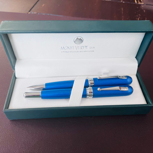Monteverde Rodeo Drive Fountain Pen (M) and Ballpoint Set.-Pen Boutique Ltd