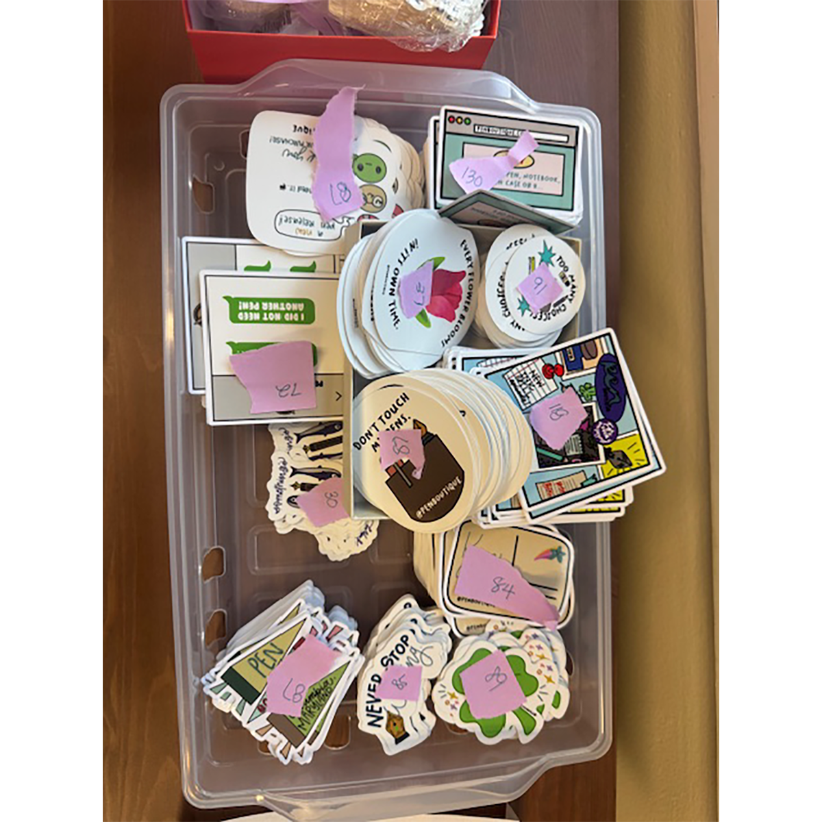 Pen Boutique Stickers - 8 Pack - Pen Boutique Ltd