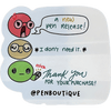 Pen Boutique Stickers - 8 Pack - Pen Boutique Ltd