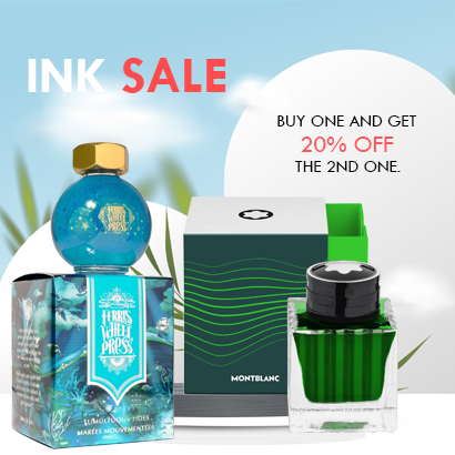 INK SALE - BUY ONE AND GET 20% OFF THE 2ND ONE.
