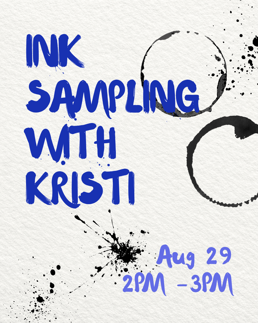 Ink Sampling with Kristi! - Pen Boutique Ltd