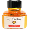J. Herbin 30ml Fountain Pen Bouton D'Or Bottled Ink-Pen Boutique Ltd