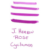 J. Herbin 30ml Fountain Pen Rose Cyclamen Bottled Ink-Pen Boutique Ltd