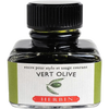 J. Herbin 30ml Fountain Pen Vert Olive Bottled Ink-Pen Boutique Ltd