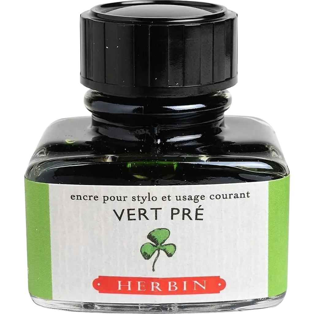 J. Herbin 30ml Fountain Pen Vert Pre Bottled Ink-Pen Boutique Ltd