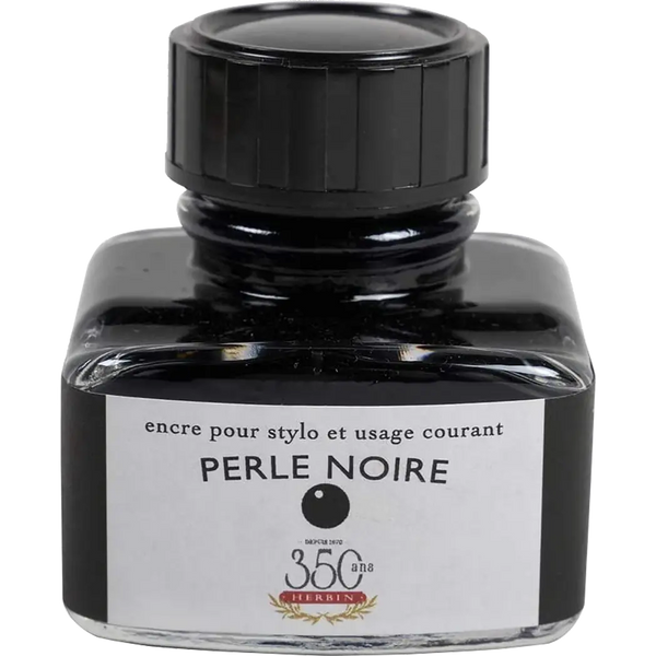 J. Herbin Fountain Pen Perle Noire Bottled Ink-Pen Boutique Ltd