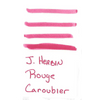 J. Herbin Fountain Pen Rouge Caroubier Bottled Ink-Pen Boutique Ltd