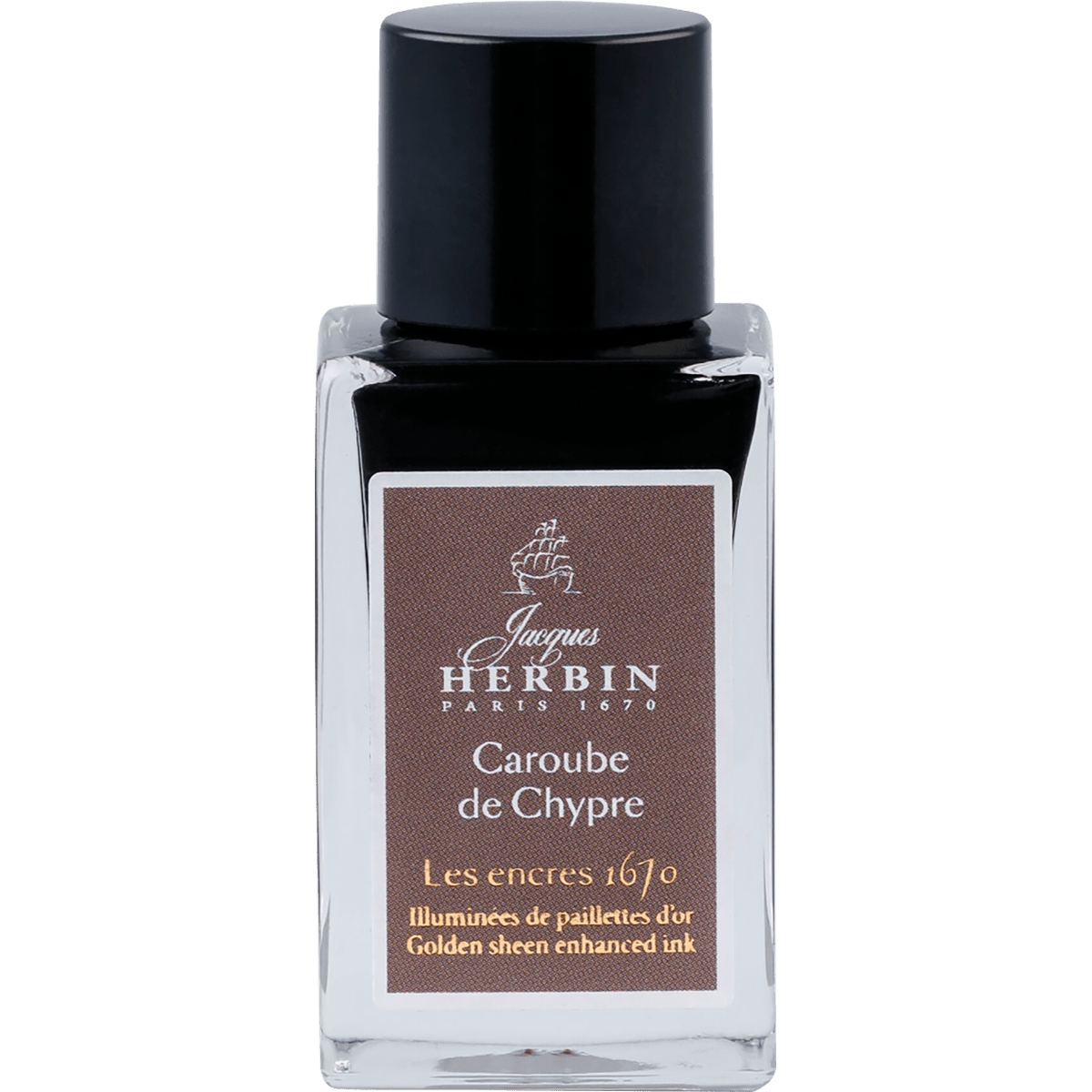 J. Herbin 1670 Anniversary Ink - Caroube de Chypre - 15ml - Pen Boutique Ltd