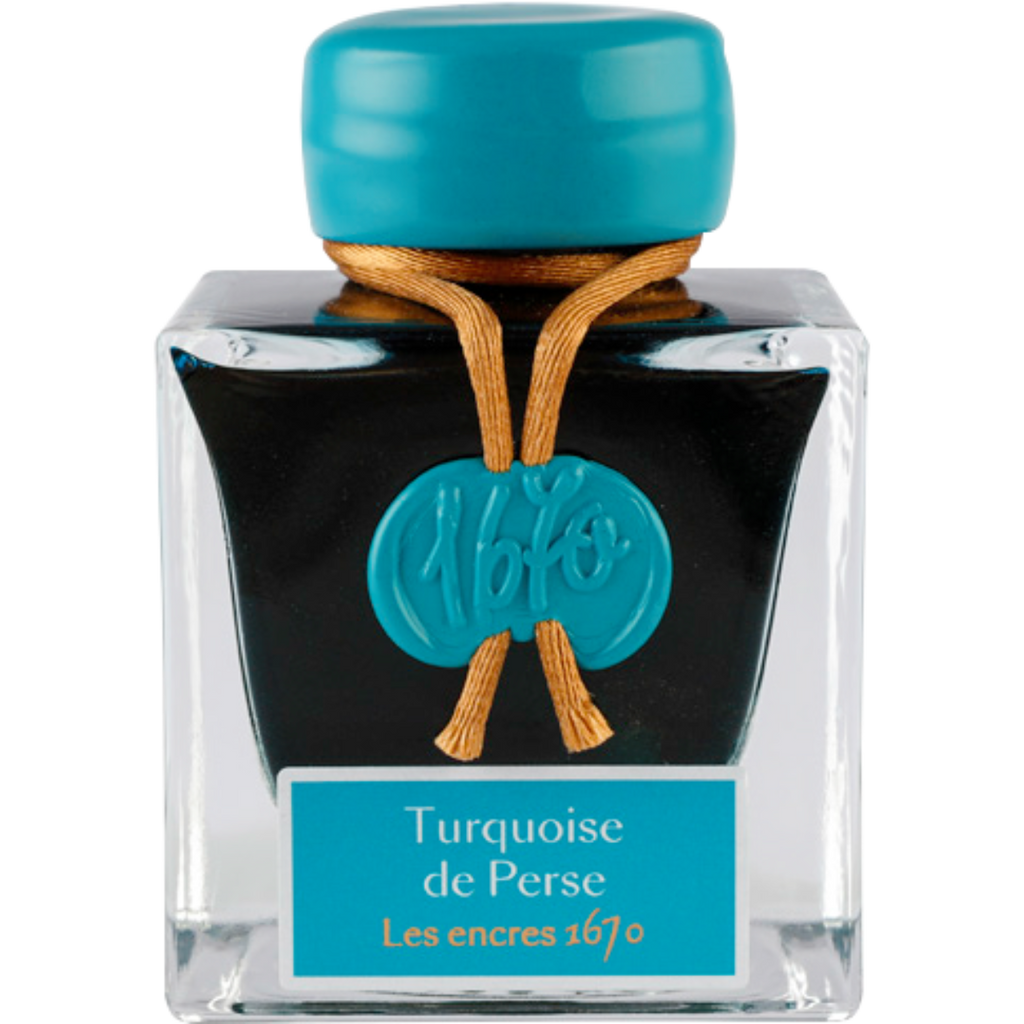 J. Herbin 1670 Anniversary Ink - Turquoise de Perse-Pen Boutique Ltd