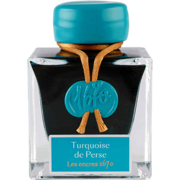 J. Herbin 1670 Anniversary Ink - Turquoise de Perse-Pen Boutique Ltd