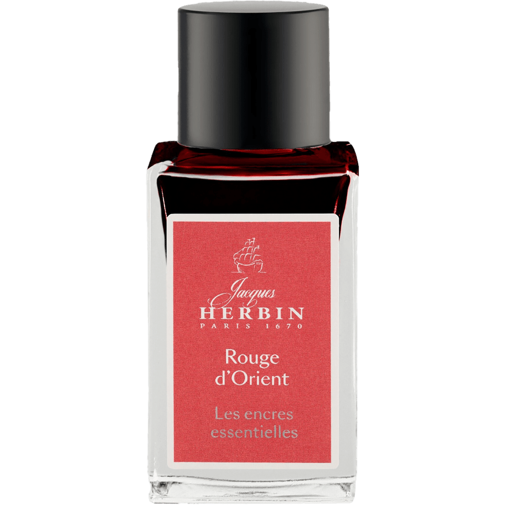 J. Herbin 1798 Essential Bottled Ink - Rouge d'Orient - 15ml - Pen Boutique Ltd