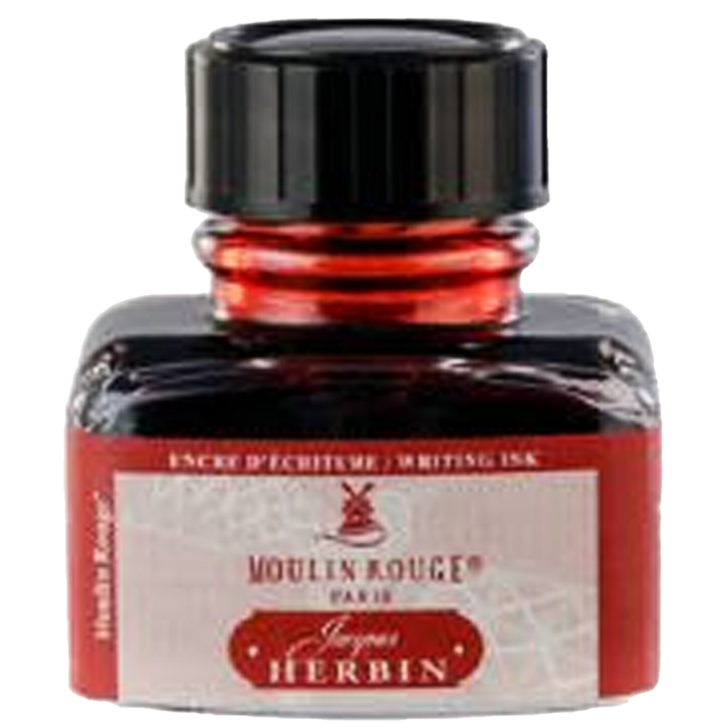 J. Herbin 30ml Bottled Ink Moulin Rouge - Red-Pen Boutique Ltd