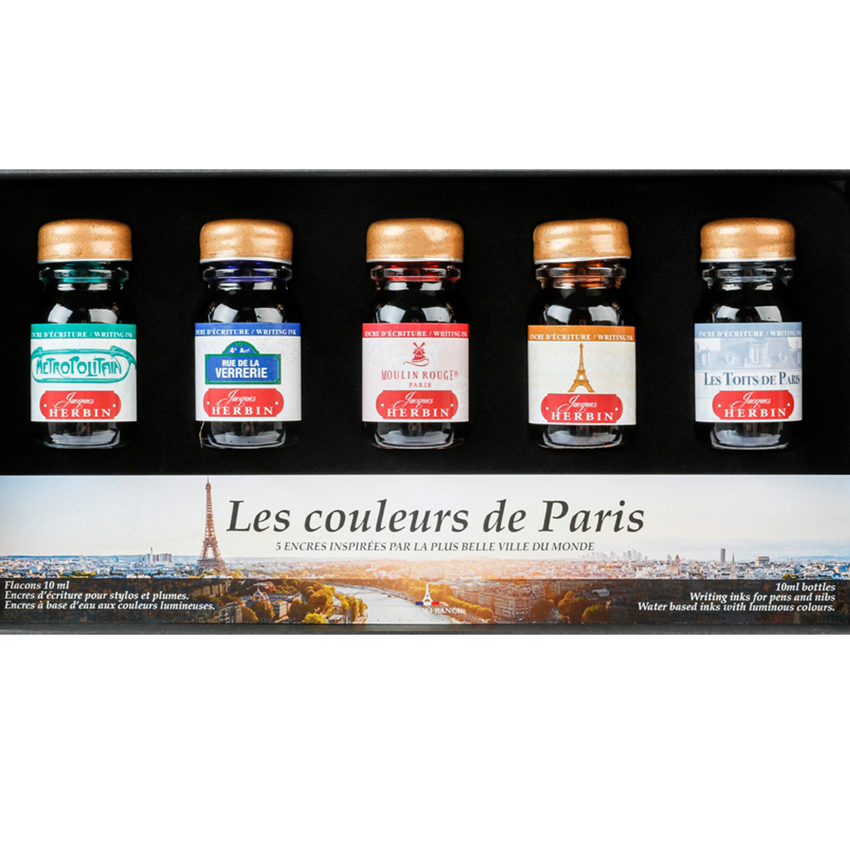 J. Herbin Paris Ink Gift Set-Pen Boutique Ltd