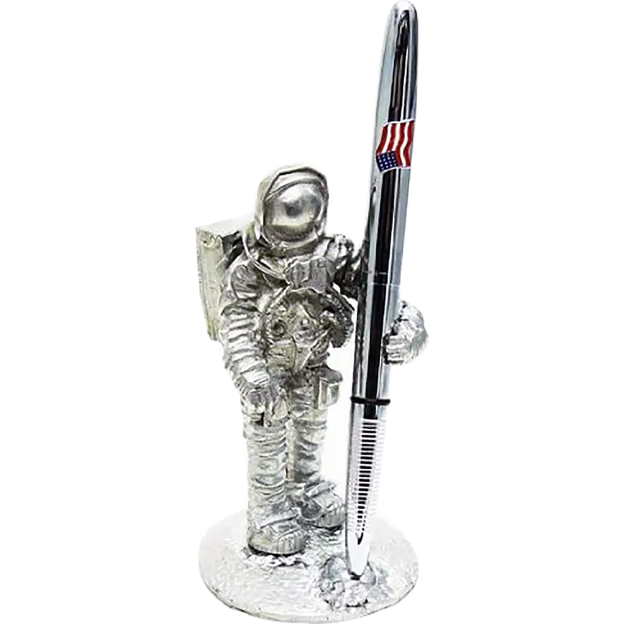 Jac Zagoory One Giant Step... Astronaut Pen Holder Pen Boutique Ltd