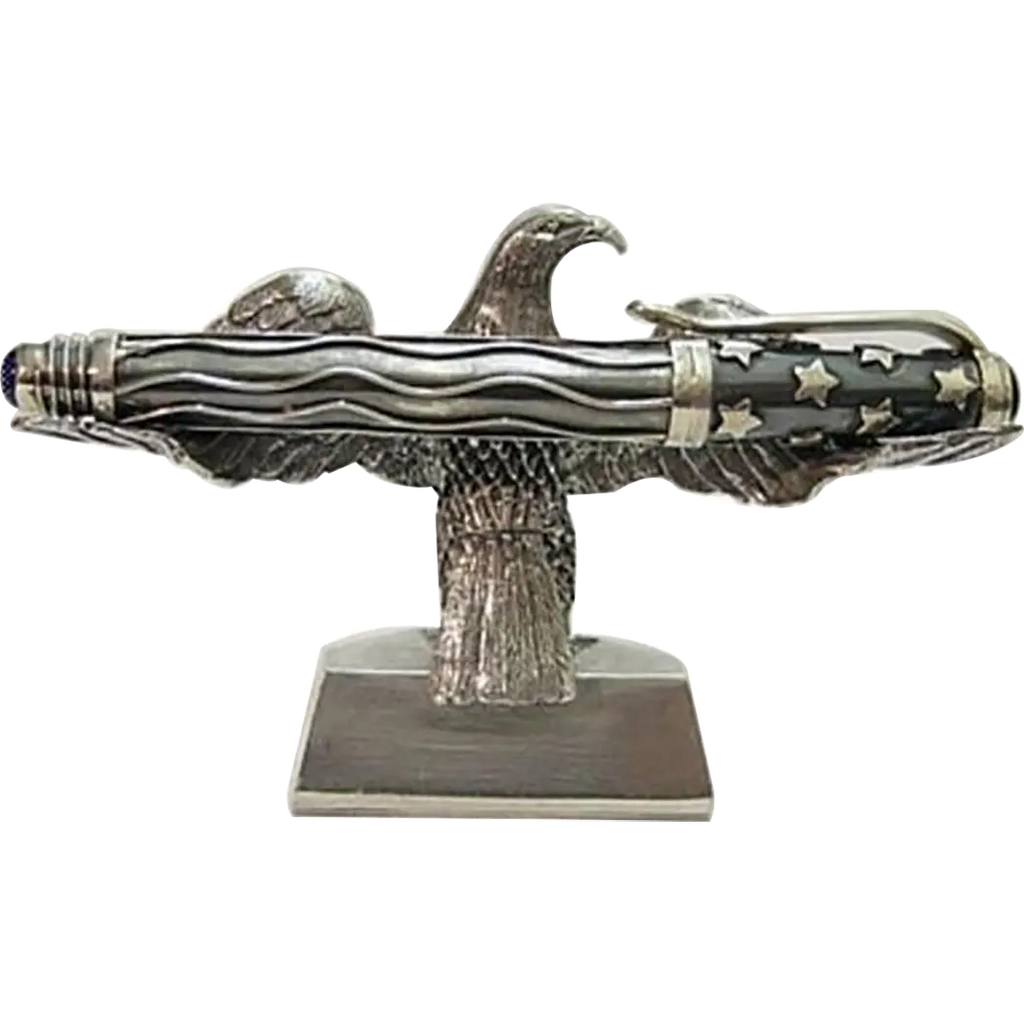 Jac Zagoory Swooping Eagle Pen Holder-Pen Boutique Ltd