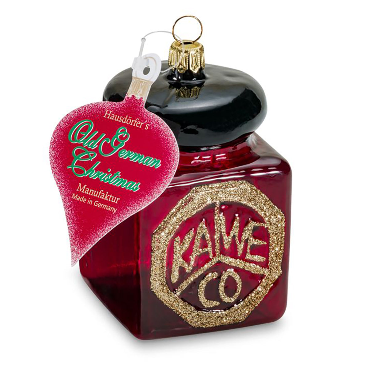 Kaweco Ornament Glass Ink Bottle - Bordeaux-Pen Boutique Ltd