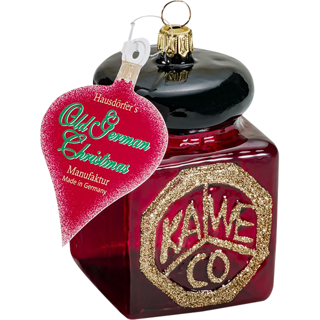 Kaweco Ornament Glass Ink Bottle - Bordeaux-Pen Boutique Ltd