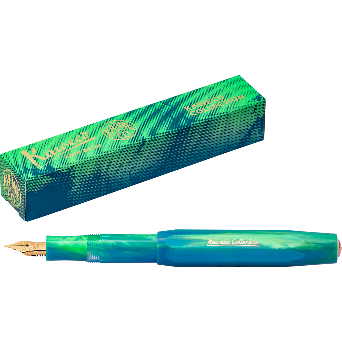 Kaweco Collection Fountain Pen - Marble Ocean