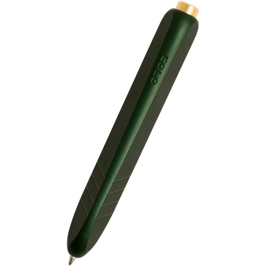 Kolo Tino Ballpoint Pen - Anodized Aluminum Verdant-Pen Boutique Ltd