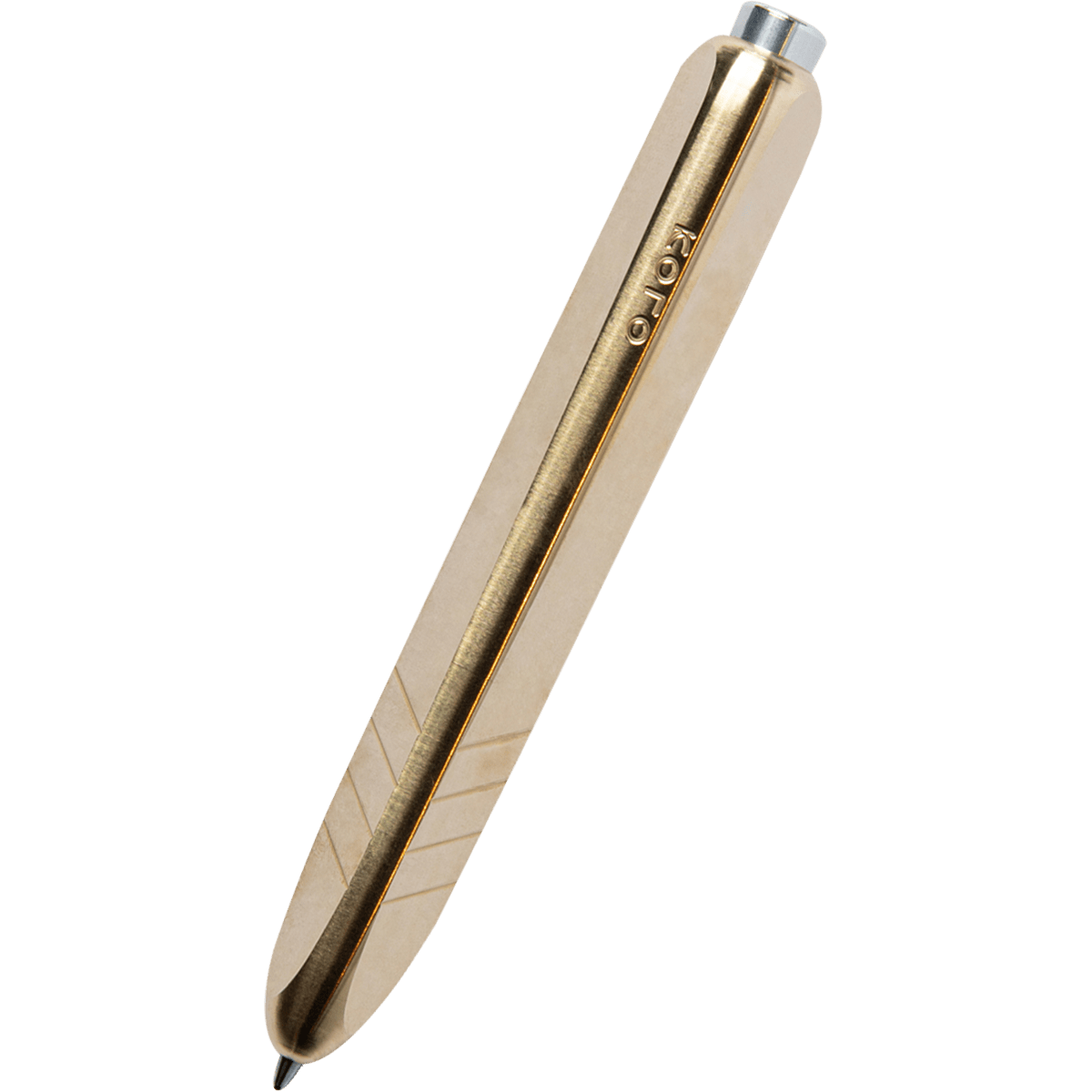 KOLO TINO ボールペン RAW BRASS本体 Kolo Tino Ballpoint Pen - Raw Brass