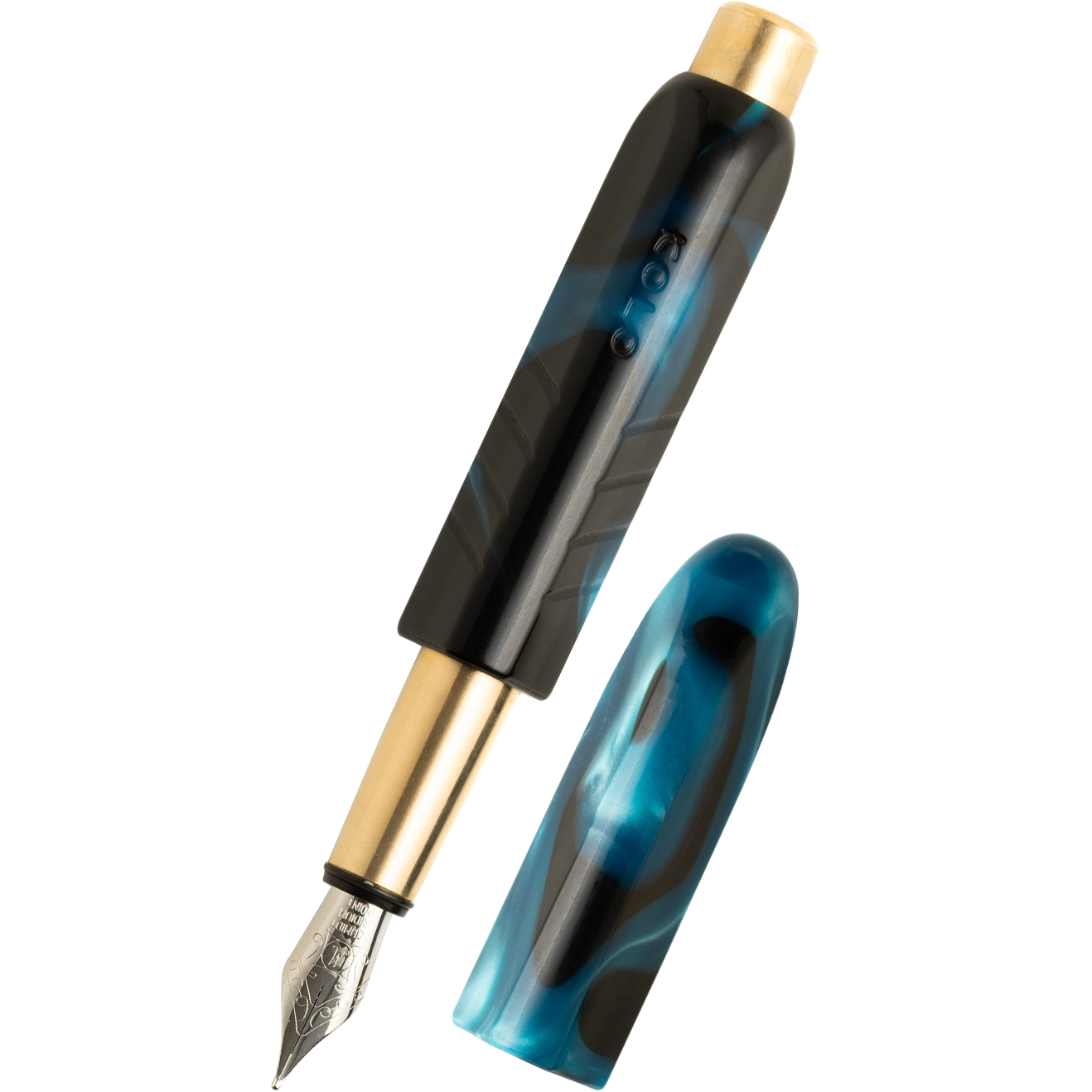 Kolo Tino Fountain Pen - Acrylic Deep Ocean (Limited Edition)-Pen Boutique Ltd