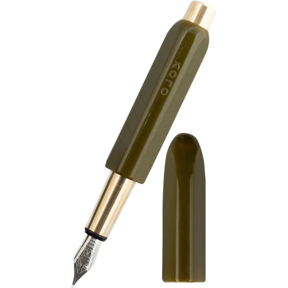 Kolo Tino Fountain Pen - Acrylic Wasabi-Pen Boutique Ltd