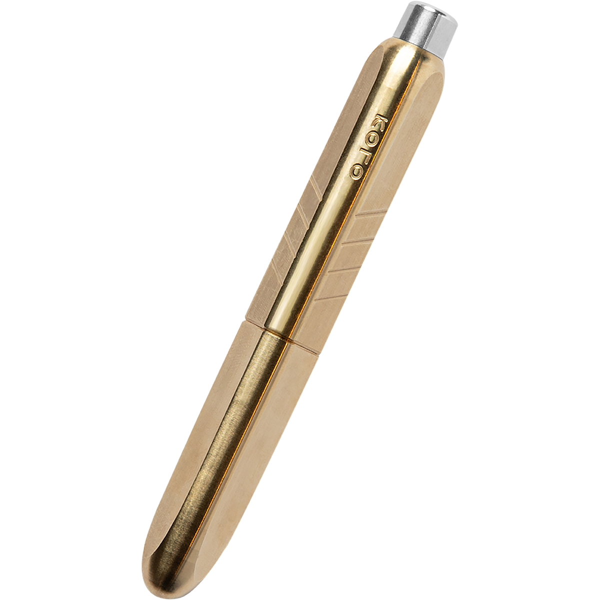 Kolo Tino Fountain Pen - Raw Brass-Pen Boutique Ltd