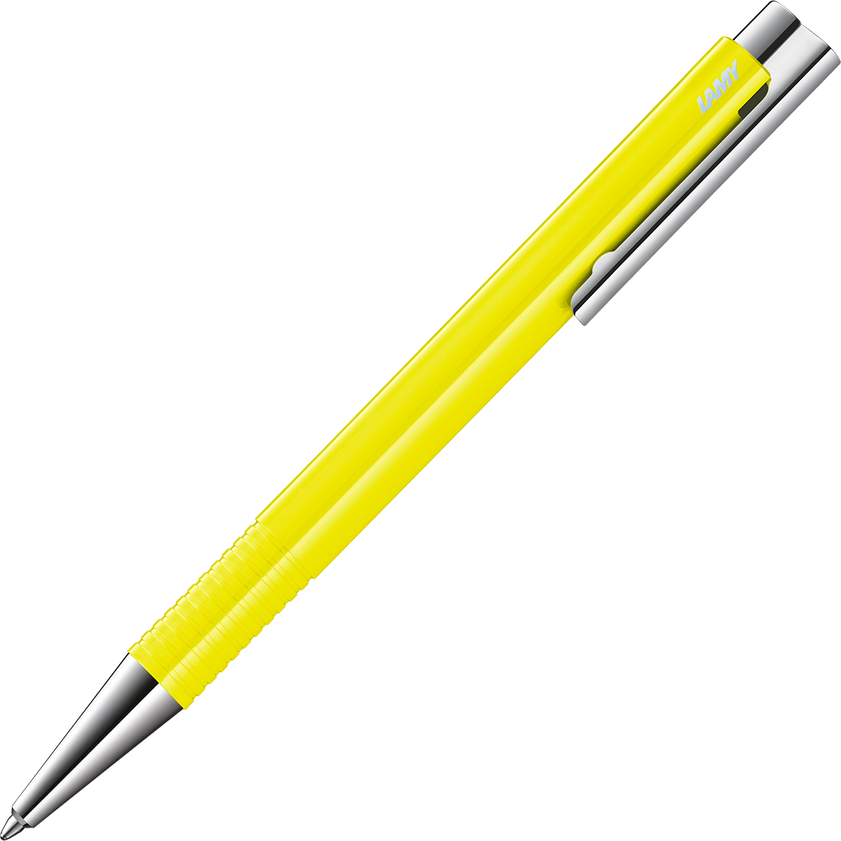 Lamy Logo M+ Ballpoint Pen - Neon Yellow - Special Edition - Pen Boutique Ltd